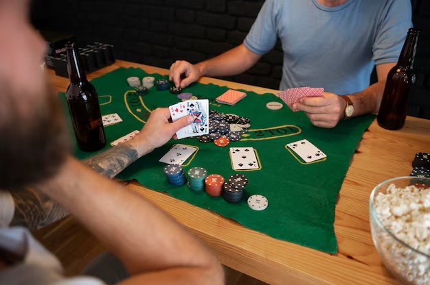 Live blackjack table with bonus balance indicator